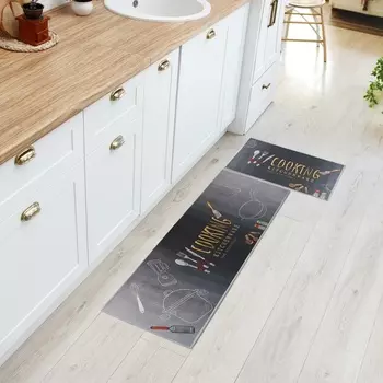 Набор ковриков для кухни Этель Cooking, 2 шт., 4060 см, 40120 см