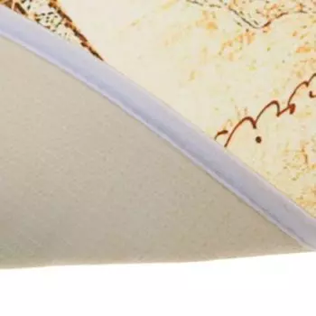 Набор ковриков для ванной и туалета Доляна «Французский стиль», 2 шт: 3945, 4573 см