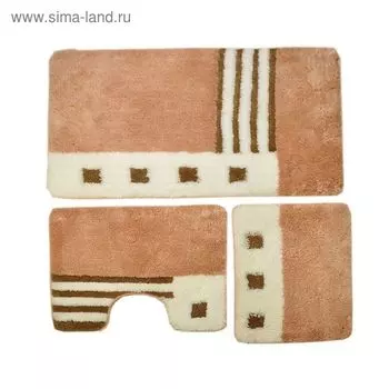 Набор ковриков Rattan Wire 3 шт