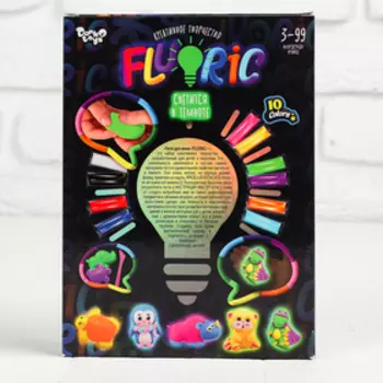 Набор креативного творчества «Воздушный пластилин», серии «Fluoric»