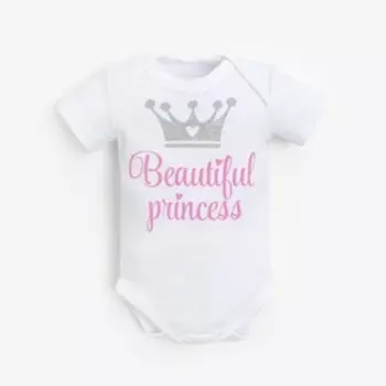Набор Крошка Я: боди, юбка "Beautiful princess", рост 62-68 см