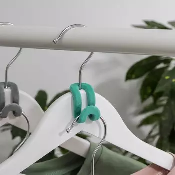 Крючки для вешалок, набор 10 шт., 533.4 см, МИКС