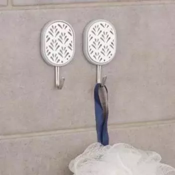 Крючок на липучке «Трафарет», 2 шт, цвет и форма МИКС