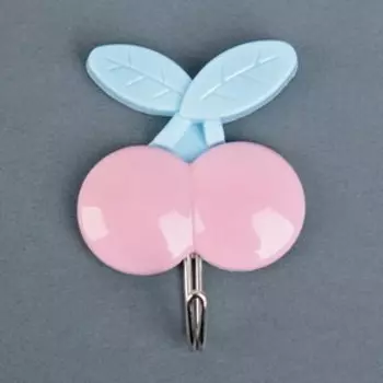 Набор крючков на липучке «Ягодки», 3 шт, форма МИКС