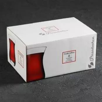 Набор кружек «Флора», 140 мл, 6 шт, цвет золото