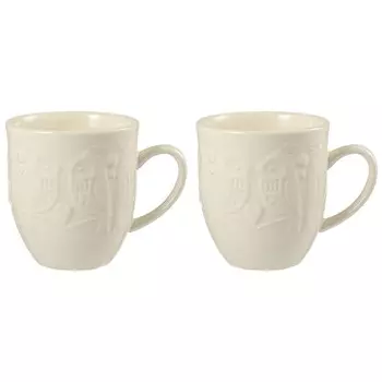 Набор кружек Liberty Jones Birds of Paradise, 500 мл, 2 шт, цвет кремовый