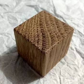 Набор кубиков 3 см, материал дуб, 9 шт