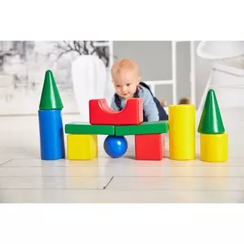 Набор кубиков «Теремок», 18 элементов