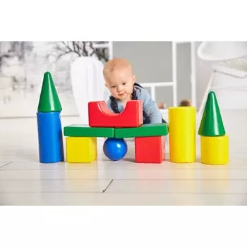 Набор кубиков «Теремок», 21 элемент