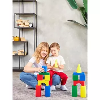 Набор кубиков «Теремок», 36 элементов