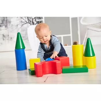 Набор кубиков «Теремок», 43 элемента