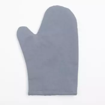 Набор кухонный Этель Kitchen, цвет синий, варежка-прихватка 18х29 см, прихватка 19х19 см