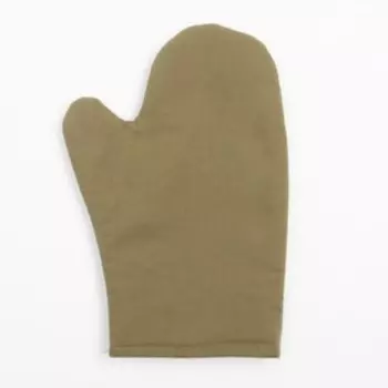 Кухонный набор Этель Kitchen, цвет зелёный, варежка-прихватка 18х29 см, прихватка 19х19 см