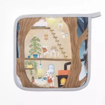 Набор кухонный Доляна Hollow: подставка, прихватка