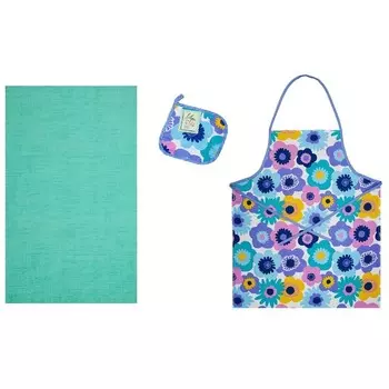 Набор кухонный Ночь Нежна: фартук, прихватка