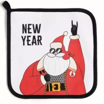 Набор Кухонный Rock grandfather, варежка-прихватка 20х28см, прихватка 19х19см, 100% хл