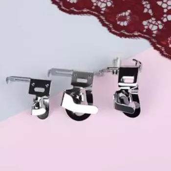 Набор лапок для швейных машин, подрубочные, адаптер, 6/16/22 мм, 3 шт