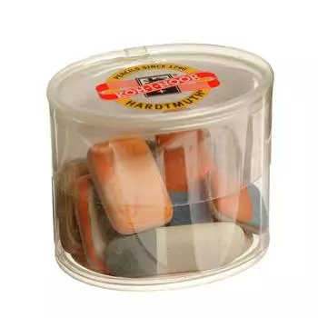 Набор ластиков для графита, пастели, чернил 50гр Koh-i-Noor 6510, тубус