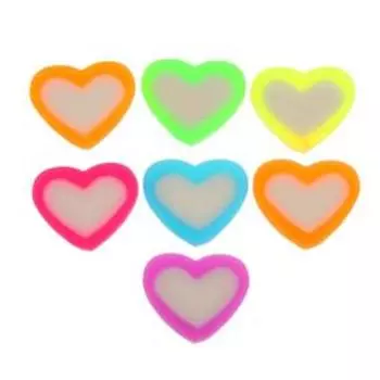 Набор ластиков фигурных "Сердечки", 7 штук
