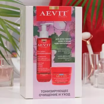 Набор Librederm Тонизирующее очищение и уход: гель для умывания, 200 мл+ крем дневной, 50 мл