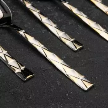 Набор ложек чайных Доляна «Готр», 15 см, 6 шт