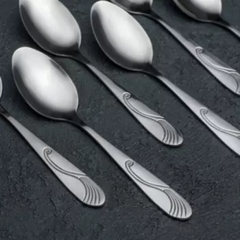 Набор ложек чайных Доляна «Троя», 15 см, 6 шт