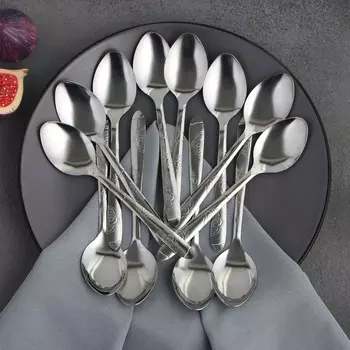 Набор ложек столовых «Весна», h=18 см , 12 шт