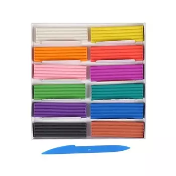 Набор Луч "Классика" пластилин 12 цветов 240г, 2 шт