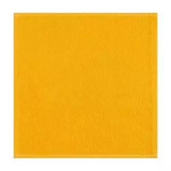 Набор махровых декоративных салфеток Этель "Вид 1" 30х30см-3шт, цвет жёлтый, 100% хлопок