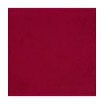 Набор махровых декоративных салфеток Этель "Вид 2" 30х30см-3шт, цвет бордовый, 100% хлопок