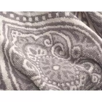 Набор махровых полотенец Delhi grey, размер 50х90 см, 70х140 см, цвет серый