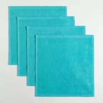 Набор махровых полотенец Dreams 30х30 см-4шт, 100% хлопок 340 гр/м2