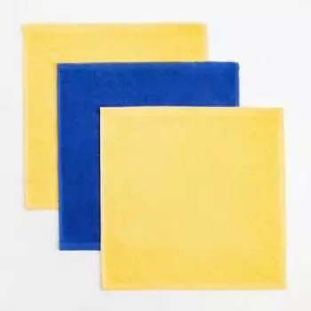 Набор махровых полотенец Gift only for you 30х30 см - 3 шт, 100% хлопок 340 гр/м2