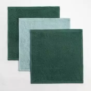 Набор махровых полотенец Present for you 30х30 см - 3 шт, 100% хлопок 340 гр/м2