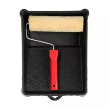 Набор малярный ЛОМ, валик полиакрил, 180 мм, ванночка 250 х 320 мм