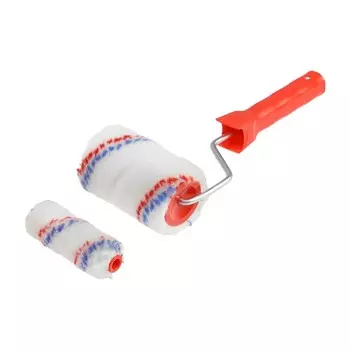 Набор малярный ЛОМ, валики полиэфирная нить, 100 мм, d=6 мм, D=48 мм + D=16 мм, ванночка 150 1034055