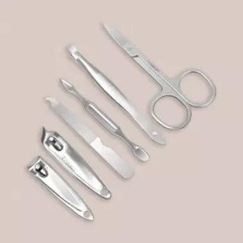 Набор маникюрный Magic, 6 предметов, разноцветный