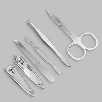 Набор маникюрный MILITARY, 6 предметов, в футляре, камуфляж