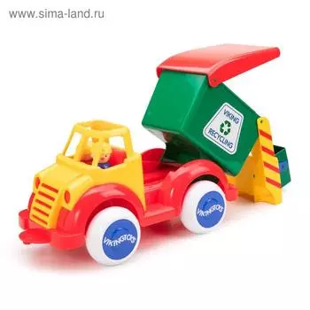 Набор «Машина мусороуборочная SUPER JUMBO с фигурками»