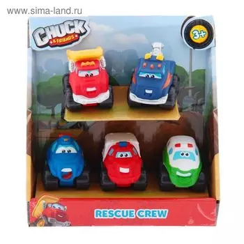 Набор машинок Chuck &amp; Friends, МИКС