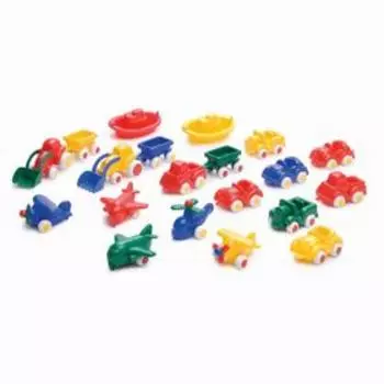 Набор машинок и авиатехники «Мини», 7 см, 20 шт, МИКС