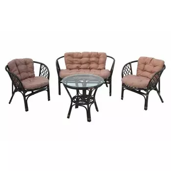 Набор мебели "Багамы" коричневый, бежевый