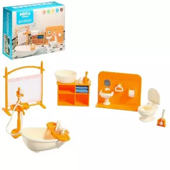 Мебель для кукол «Милый дом. Ванная комната»