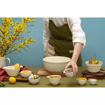 Набор мерных чаш Liberty Jones Birds of Paradise, 4 шт, цвет кремовый