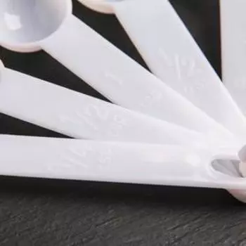 Набор мерных ложек Доляна, 5 шт: 1,25/2,5/5/7,5/15 мл, цвет МИКС