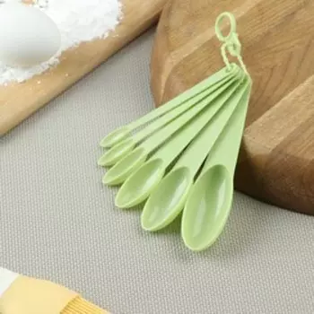 Набор мерных ложек Доляна «Изящество», 6 шт., 133 см, МИКС