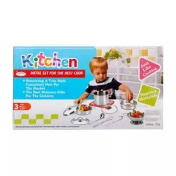 Набор металлической посуды, «Кулинарное искусство», 9 предметов