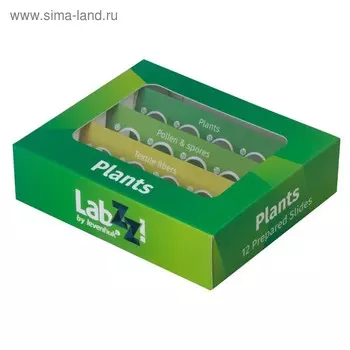 Набор микропрепаратов Levenhuk LabZZ P12, растения