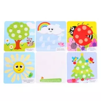 Набор «Мир вокруг нас», с пластилином и маркером «Пиши-стирай», задания, по методике Монтессори