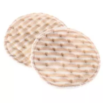 Вкладыши для груди, многоразовые, набор 2 шт., цвет бежевый, M&B